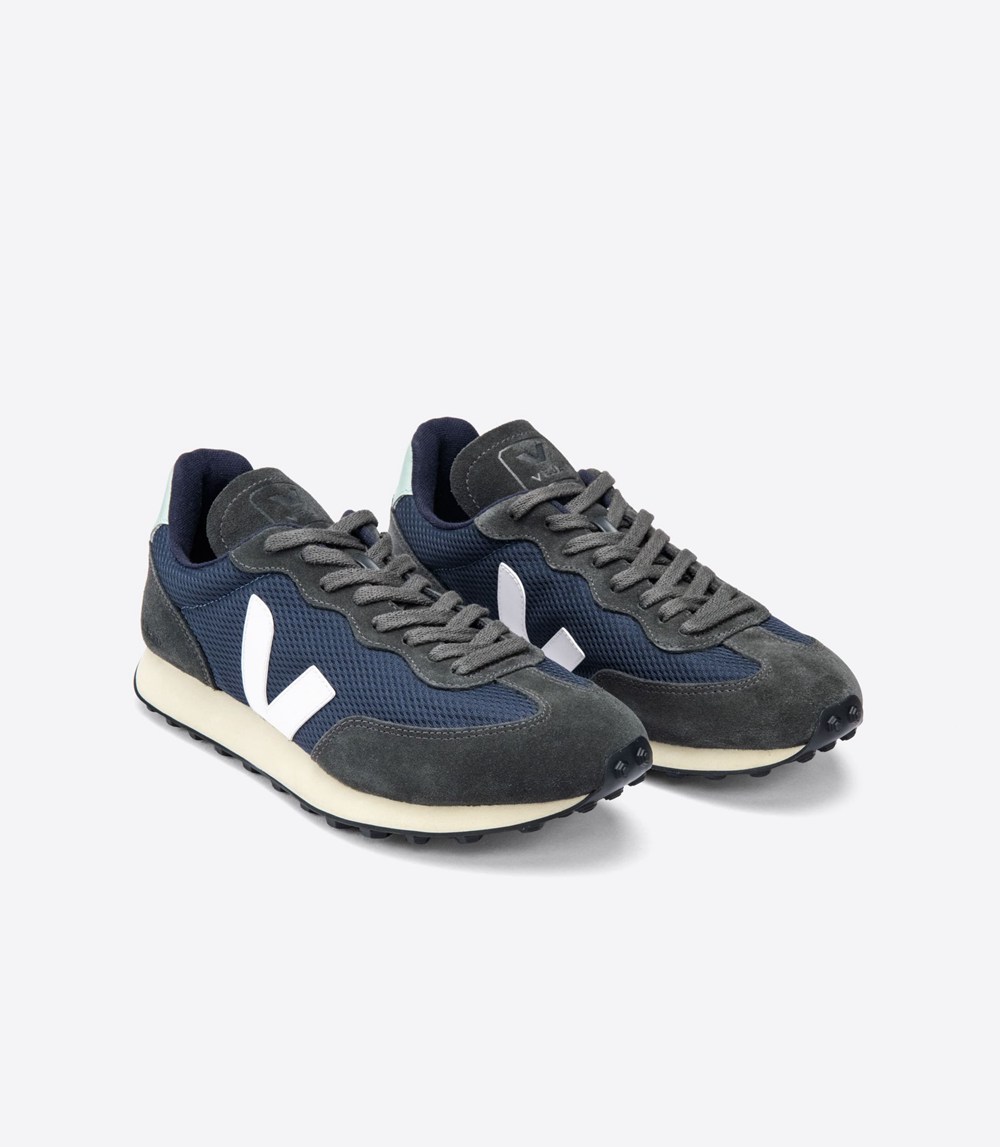 Veja Sneakers Dam - Rio Branco Alveomesh - Marinblå/Vita - 568297-VIS